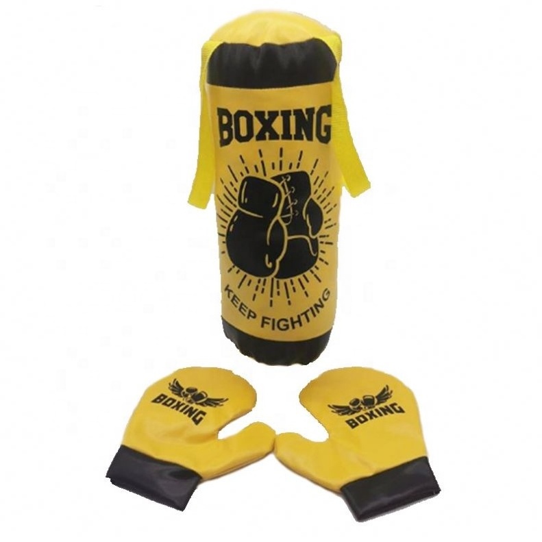 Professional High Quality Comfortable Boxing Play Set Sports Suit Premium Boxing Punching Bags Toys