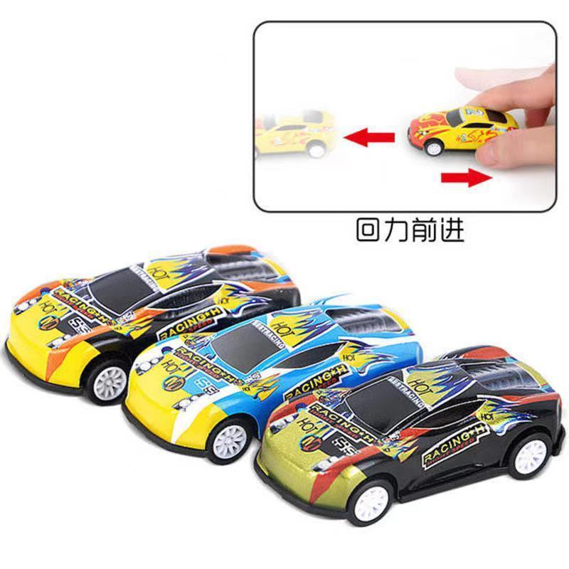 Low Price 6.8cm racing model mini alloy car toys Pull Back Function Small Size Matel Material Diecast Car For Children Gift