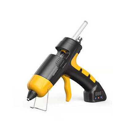 Wholesale adjustable digital display glue gun glue stick Lithium electric hot melt glue gun