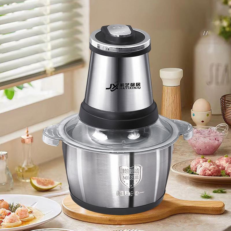 9 Speed Bowl Processor 2.2L Glass 2 Cup Stainless Steel Motor Unit Sharp Blade, Blender Grinder food chopper/