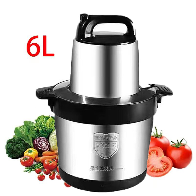 Pounded Yam Pounder Fufu Pounding Machine And Vegetable Food Meat Chopper Portable Stainless Steel 6l 10L Electric Meat Grinder