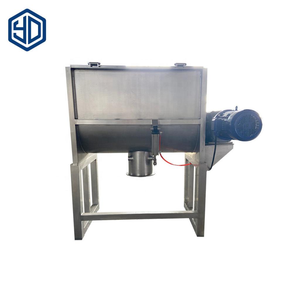 YDLH100 spice powder Ribbon blender spiral ribbon mixer for food mixing Ribbon mixer manufacturers in China