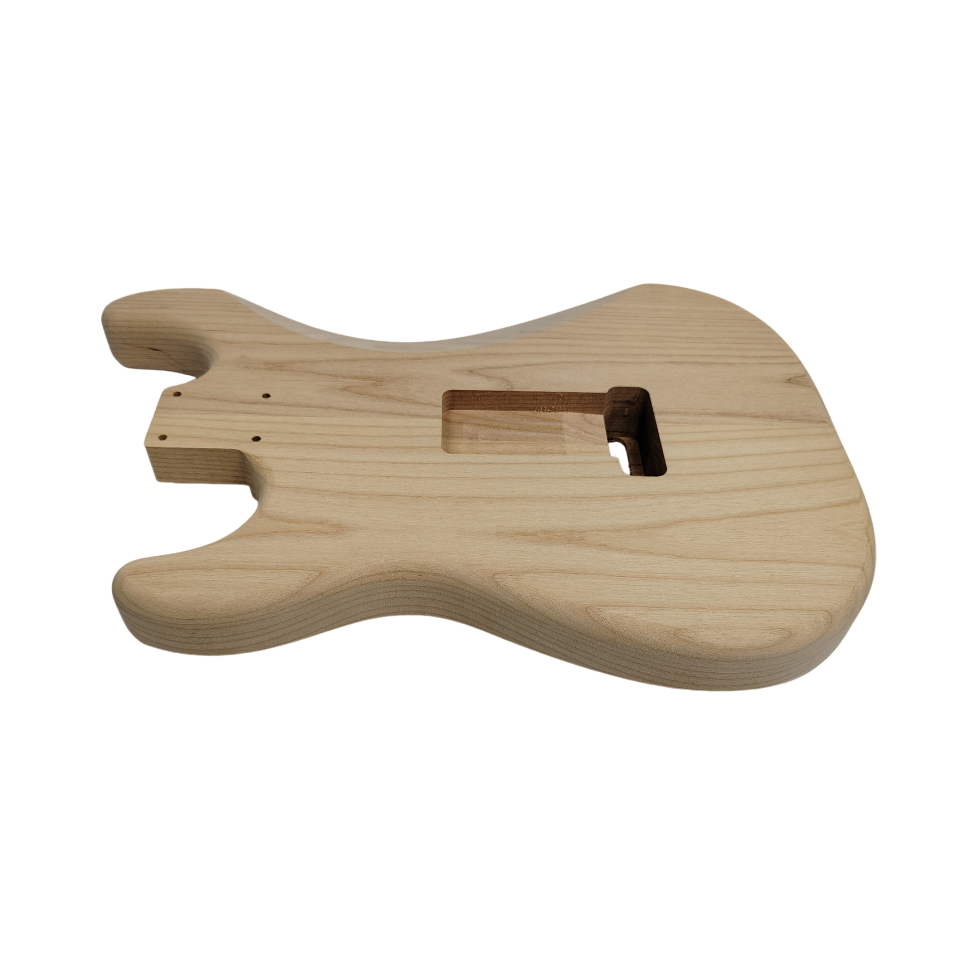 American Alder Wood ST Stratocaster Unfinished Un-paint Body DIY Electric Guitar Kit