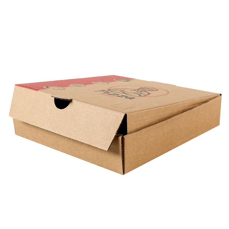 Factory-Direct Pink Caixa De Emballage Carton Scatola Personalizzata Pizza Paper Box