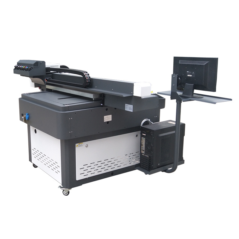 2023 Yinstar Hot Sale Printing Machine I3200 Uv 9060 Flat Bed Printer For Case Cell Phone Uv Printing Machine For Sales