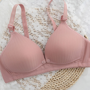 Customized high quality  Maternity Clothes Soft And Comfortable wear Breastfeeding Seamless Nursing Bra