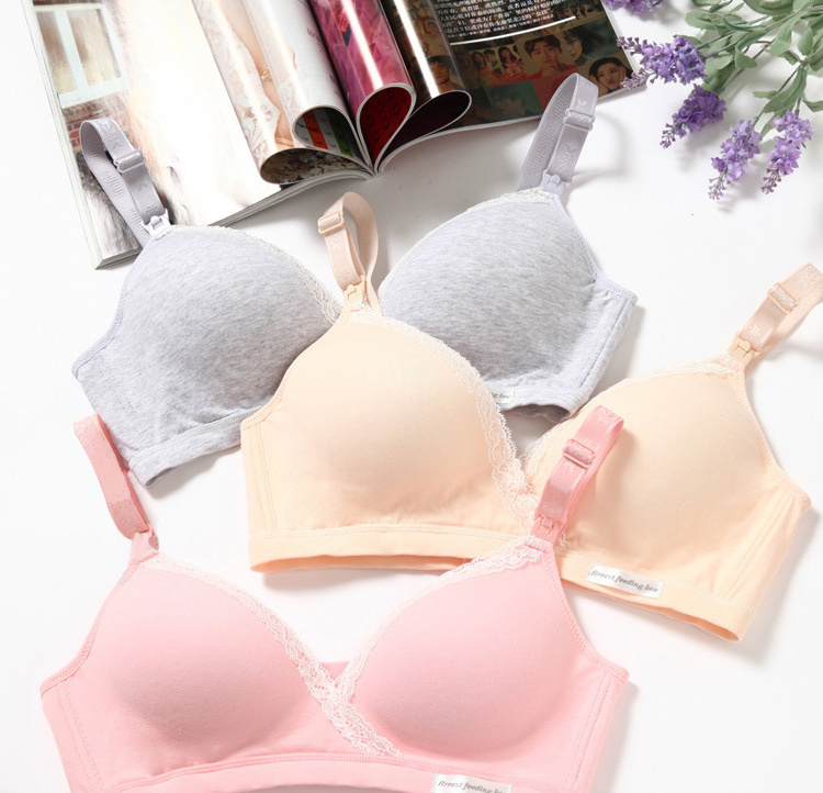 Sexy lace Open close type Breastfeeding Maternity Nursing Lace Pregnant Women Underwear Breast Feeding Bra