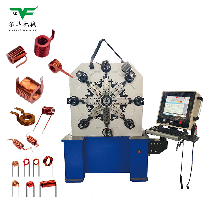 Customized automatic transformer flat wire winding machine.lat wire inductor new energy wire winding forming machine