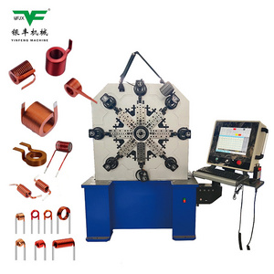 Customized automatic transformer flat wire winding machine.lat wire inductor new energy wire winding forming machine