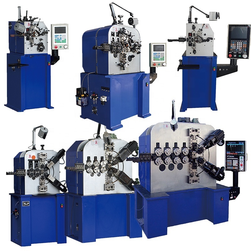 0.4-3.0m steel spring coiling machine.servo motoer coiler spring machine