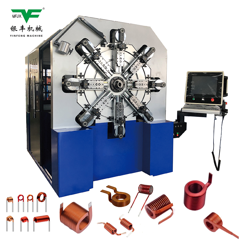 Customized automatic transformer flat wire winding machine.lat wire inductor new energy wire winding forming machine