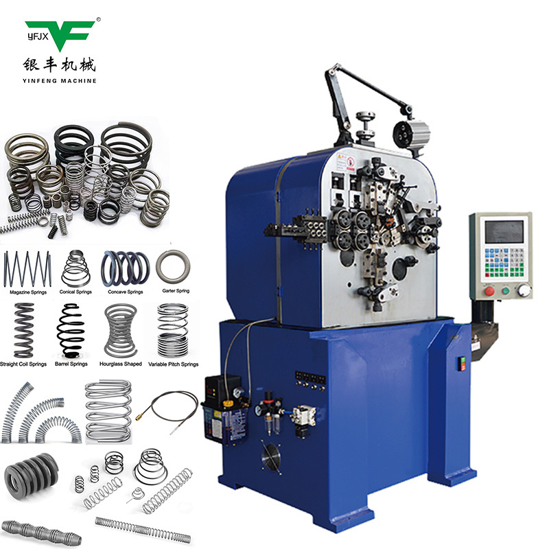 0.4-3.0m steel spring coiling machine.servo motoer coiler spring machine