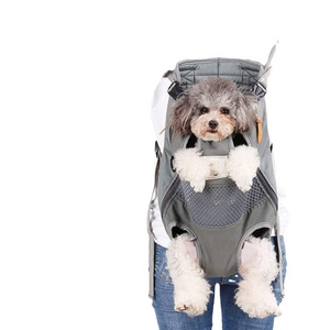 5488 Dog Legs Out Front Facing Pet Carrier Backpack Airline Approved Hands Free Cat Travel Bike Motorcycle Pet Bag Carriers