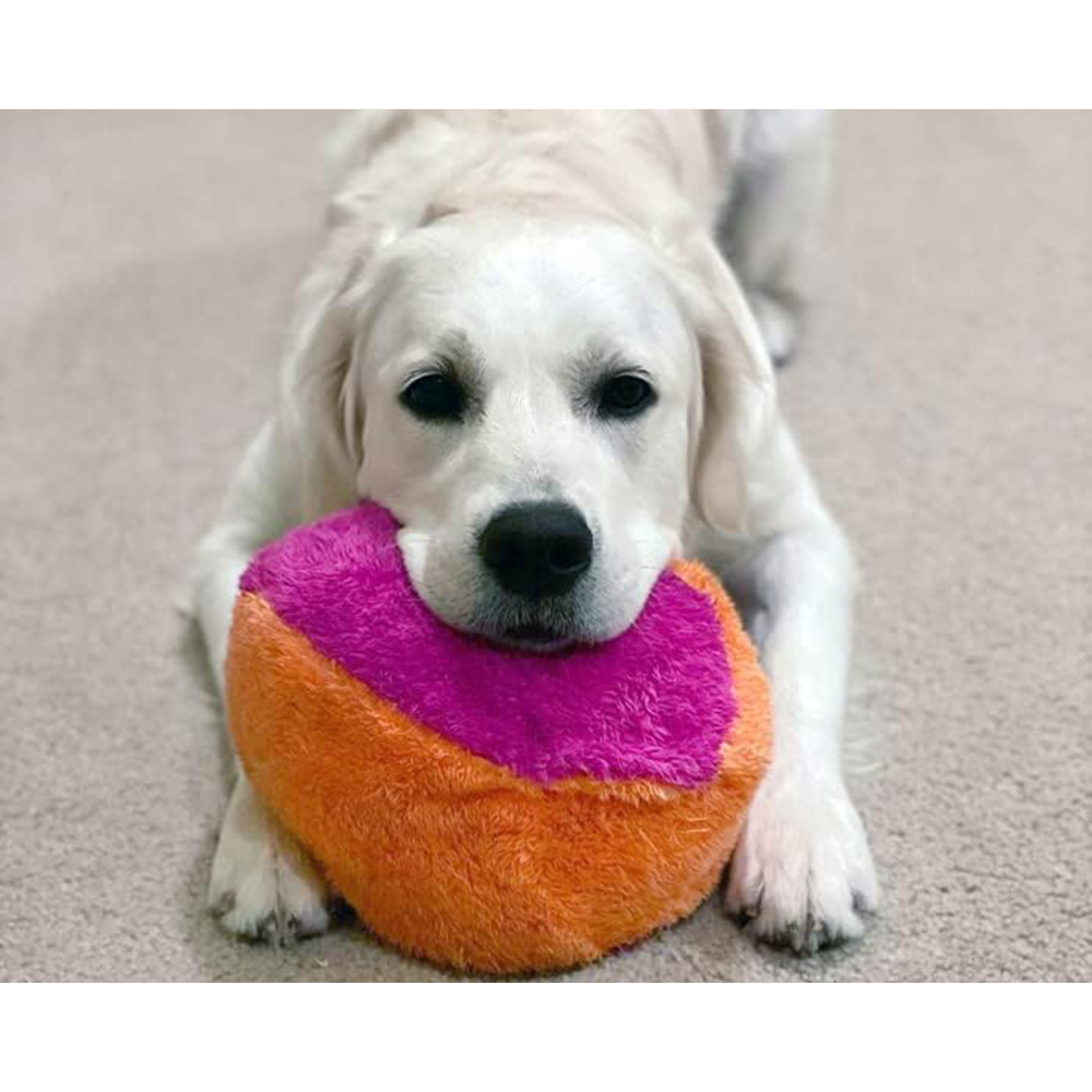 Splice Colorful Ball Shape Interactive Durable Toy Perfect for Fetch and Tug-of-War Play Dog Cat Chewing Soft Safe Eco Pet Toy