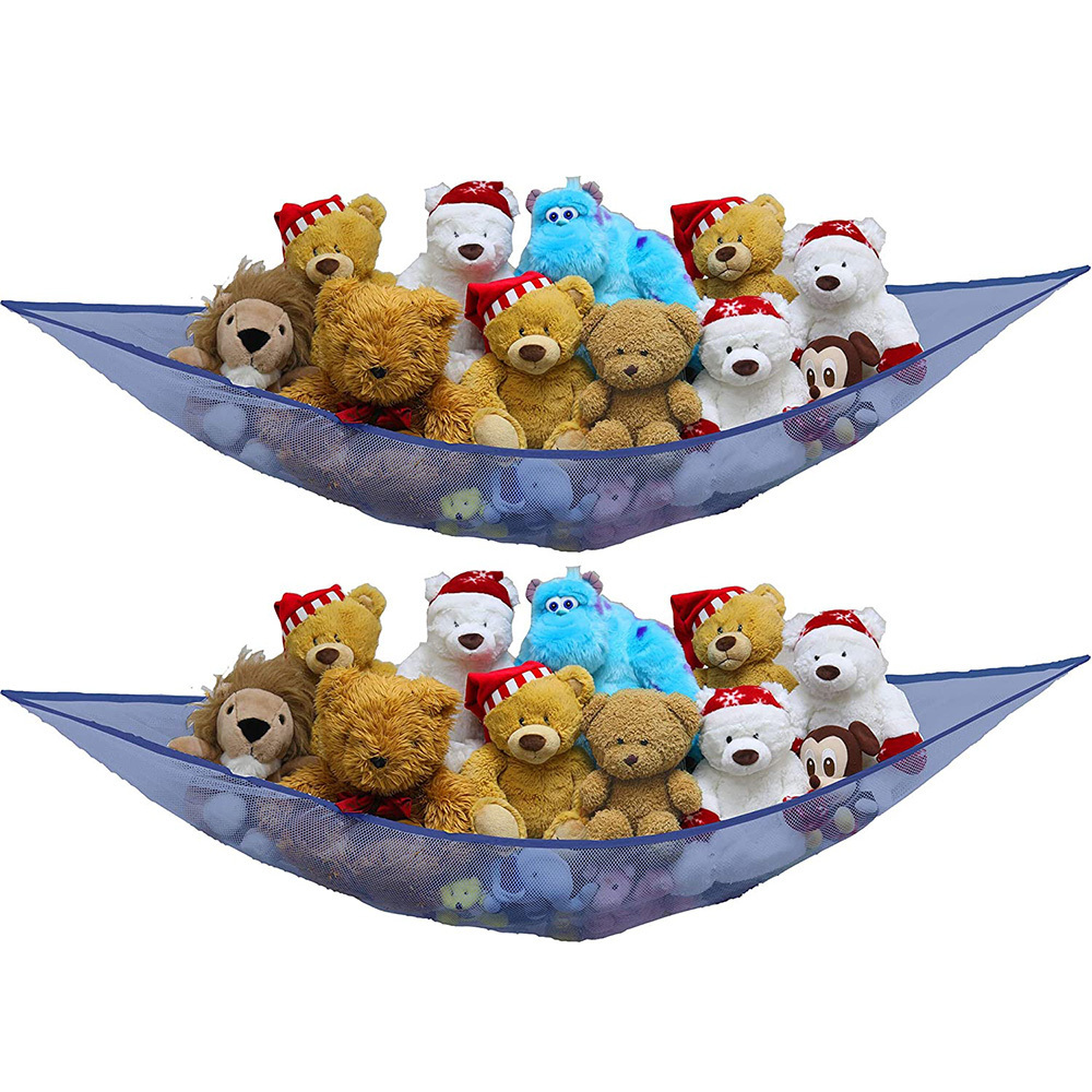 1468  Visible Lightweight Hammock Stuffed Animal Toys Kids Bath Toys Storage Organize Stuffed Animal Hammock