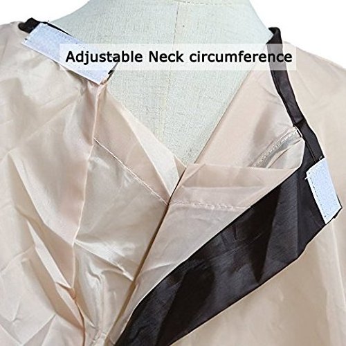 M88 Flexible Adjustable Kids Hair Cutting Cape Waterproof Folding Umbrella Design Cutting Hair Cape Kids