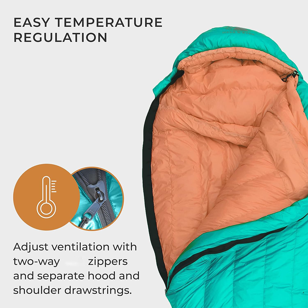 Waterproof Hiking Backpacking Sleep Bag Outdoor Warm Adults Camp Sleeping Cloth Ultralight Blue 78 Inch Sleeping Bag with Pillow