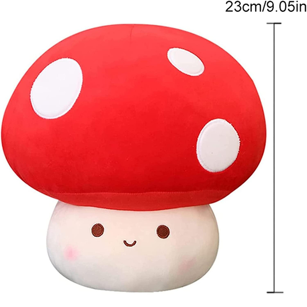 5597 Cute Mushroom Plush Kawaii Doll Plushie Stuffed Animal Pillow Home Decor Kids Gifts Custom Wholesale Mushroom Chair