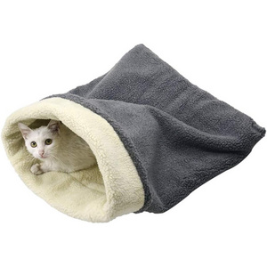 Y179 Cozy Soft Pet Mat Comfortable Warming Pad Sack for Cats and Small Animals Cat Sleeping Bag