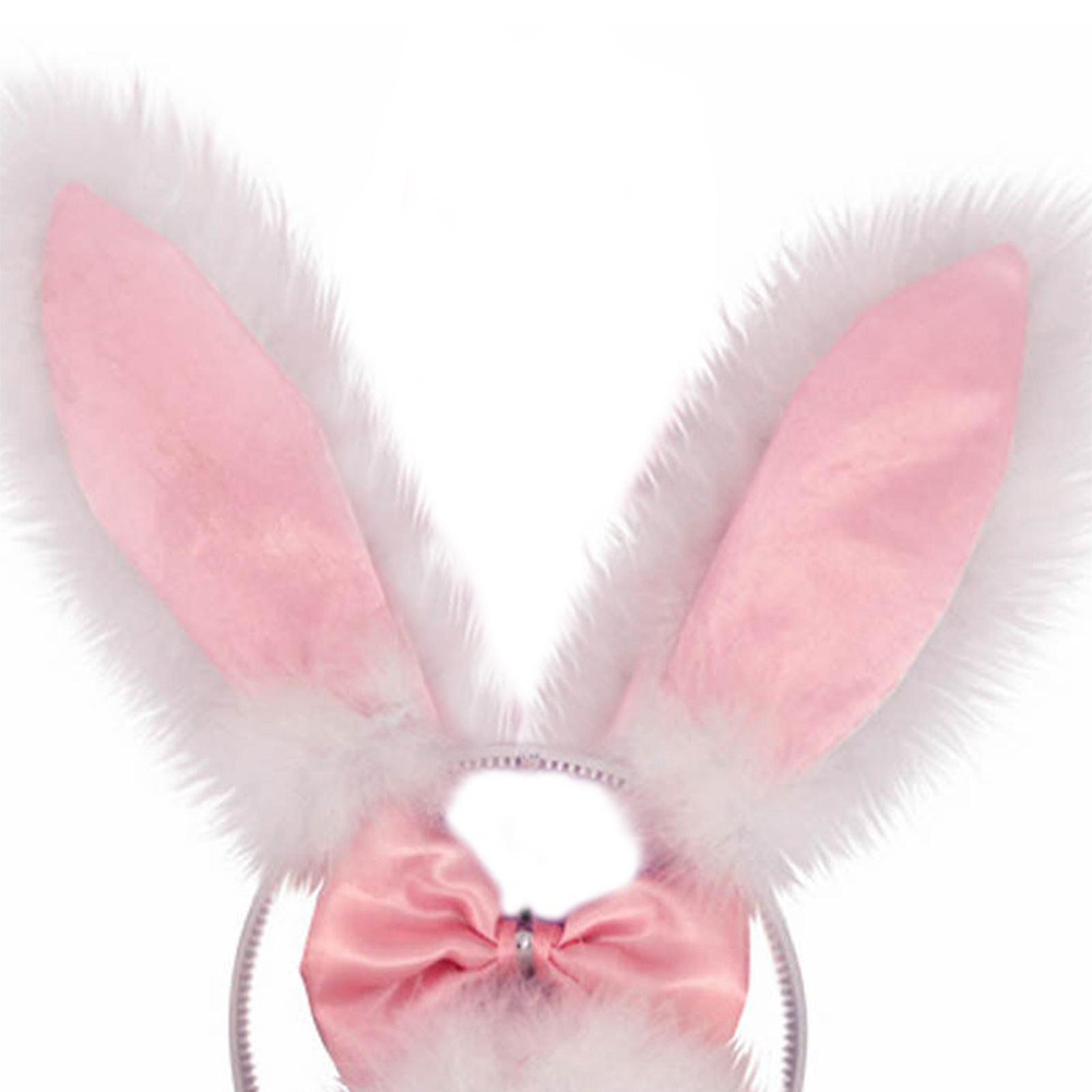 5072 Carnivals Rabbit Ear Headband Costume Set Animal Performance Party Favors Animal Carnival Costume