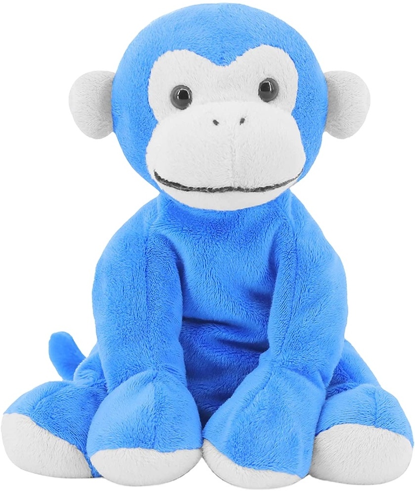 2044 Blue Monkey Stuffed Animal dragapult plush Doll Soft Cute Monkey Toy for Kids Birthday Gift monkey plush toy