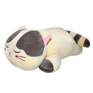 A101 Squishy Very Soft Cat Big Hugging Pillow Plush Kitten Kitty Stuffed Animals Gray Large Plush Toys