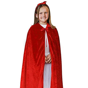 690 Fancy Dress Party Child Red Cloak Halloween Cape Cosplay Vampire Costumes Cloak For Child