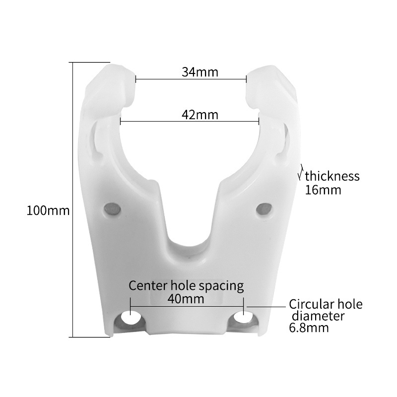 ISO30 Engraving Machine  Accessories ABS Flame Proof Rubber CNC Spindle Automatic Tool Change  Holder Clamp Tool Holder