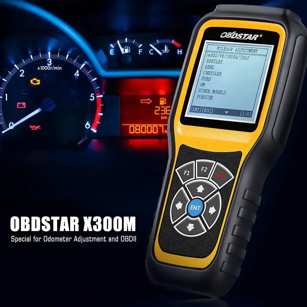 2023 OBDSTAR X300M Special for Cluster Calibration Adjustment Tool and OBDII Support for Mercedes Benz & MQB VAG Reset Mileage