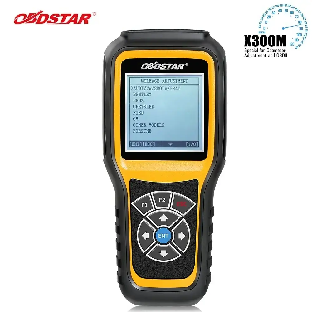 2023 OBDSTAR X300M Special for Cluster Calibration Adjustment Tool and OBDII Support for Mercedes Benz & MQB VAG Reset Mileage