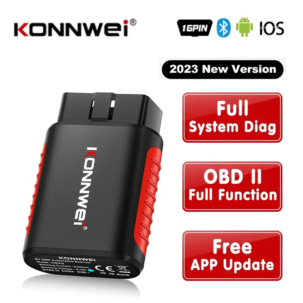 KONNWEI KDIAG Professional Diagnosis 31+ Car Brand Full System OBD2 Diagnostic Tool Automotive OBDII Scanner Automotriz