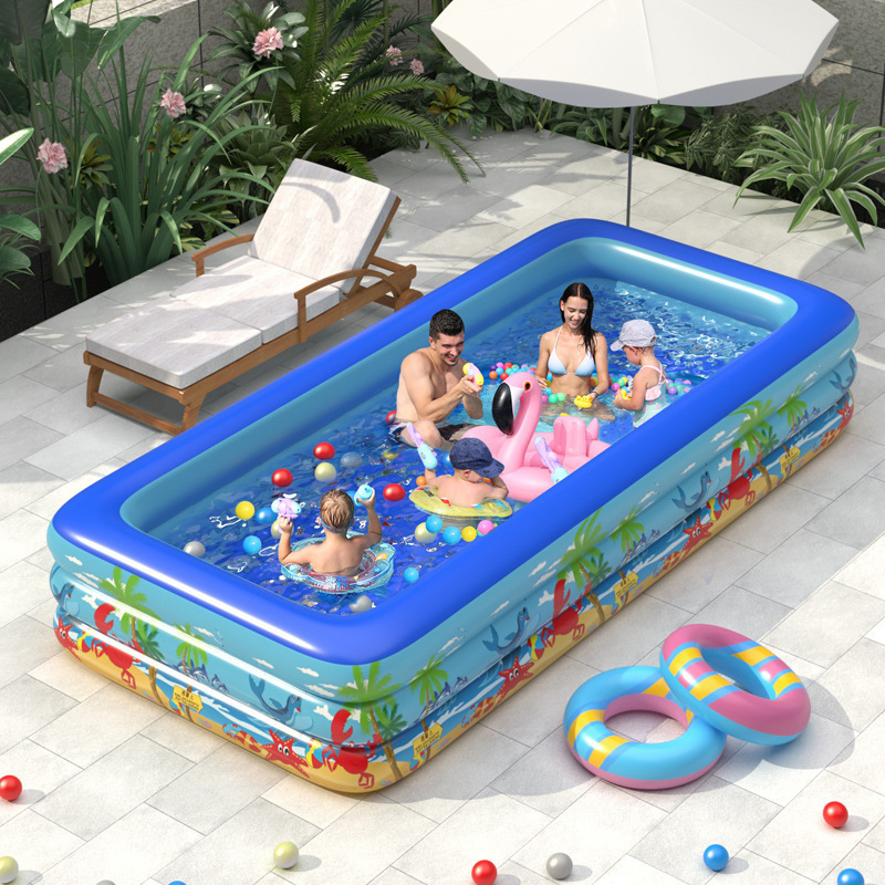 Hot Sale Giant Portable Plastic PVC Large Big Kids Piscina Inflatable Above Ground Swimming Pool For Adult