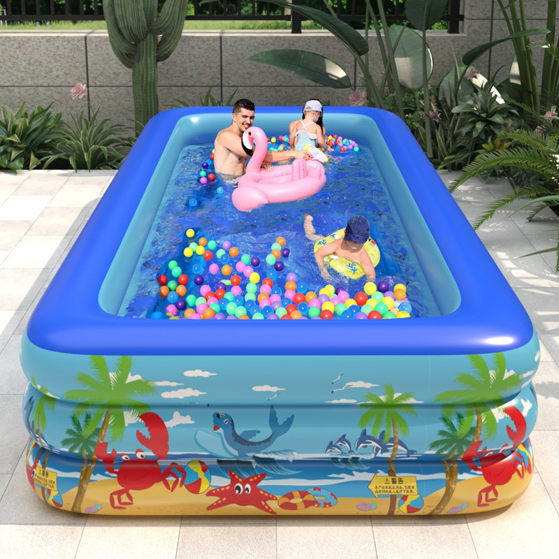 Hot Sale Giant Portable Plastic PVC Large Big Kids Piscina Inflatable Above Ground Swimming Pool For Adult