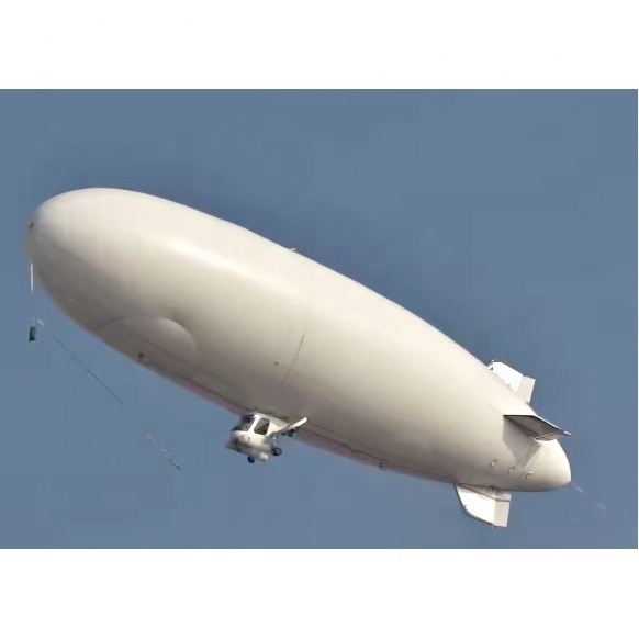 Ultralight Aramid Fiber Fabric with TPU for Inflatable Airship Helium Blimp