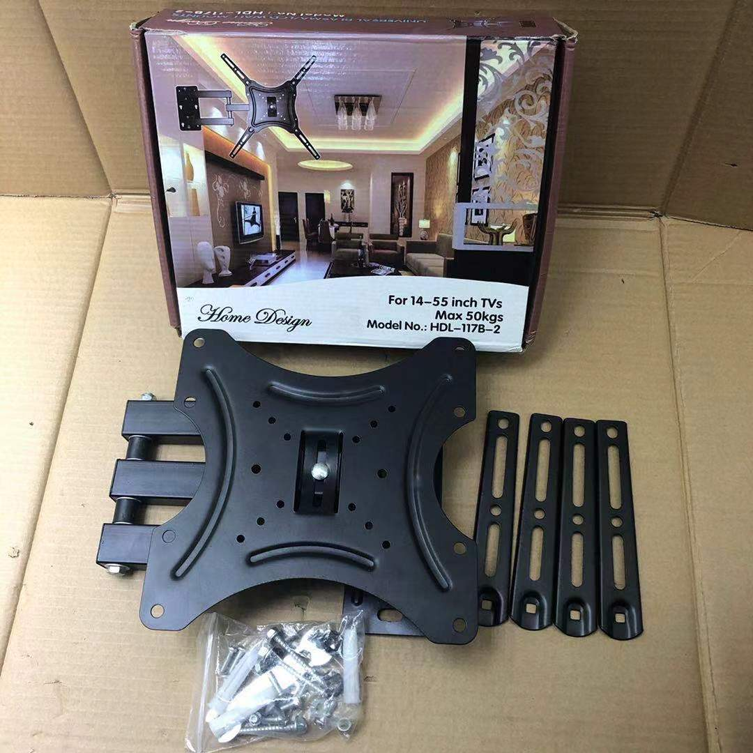 117B-2 Adjustable Swivel TV Hanger High Loading Capacity TV Bracket Wall Mount 26-55 Inch