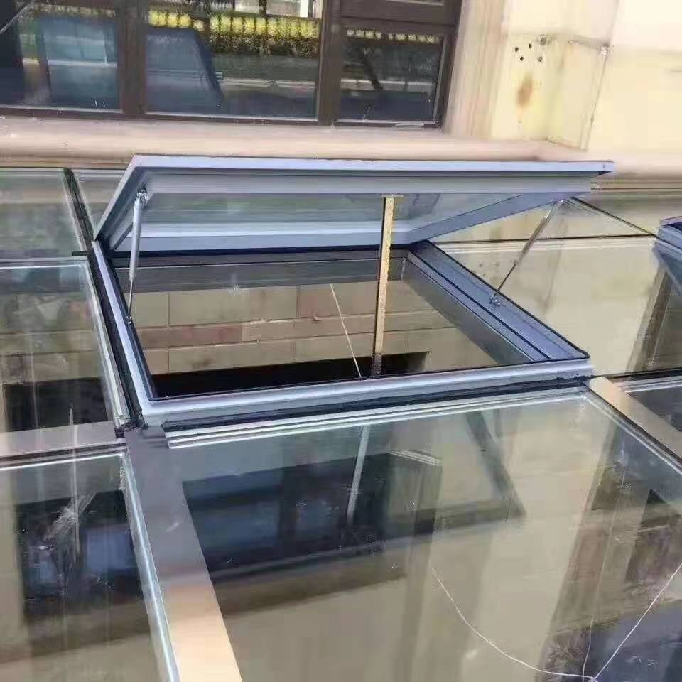 Aluminium Electric Sliding Skylight Roof Window