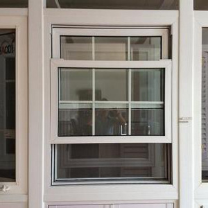 double glazing glass double hung window with flymesh