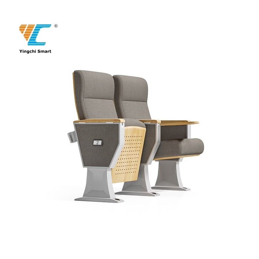 Yingchi Logo Design Folding Auditorium Chairs Lecture Church Cinema Stadium Theatre Seating Movie Theater With Sofa Seats