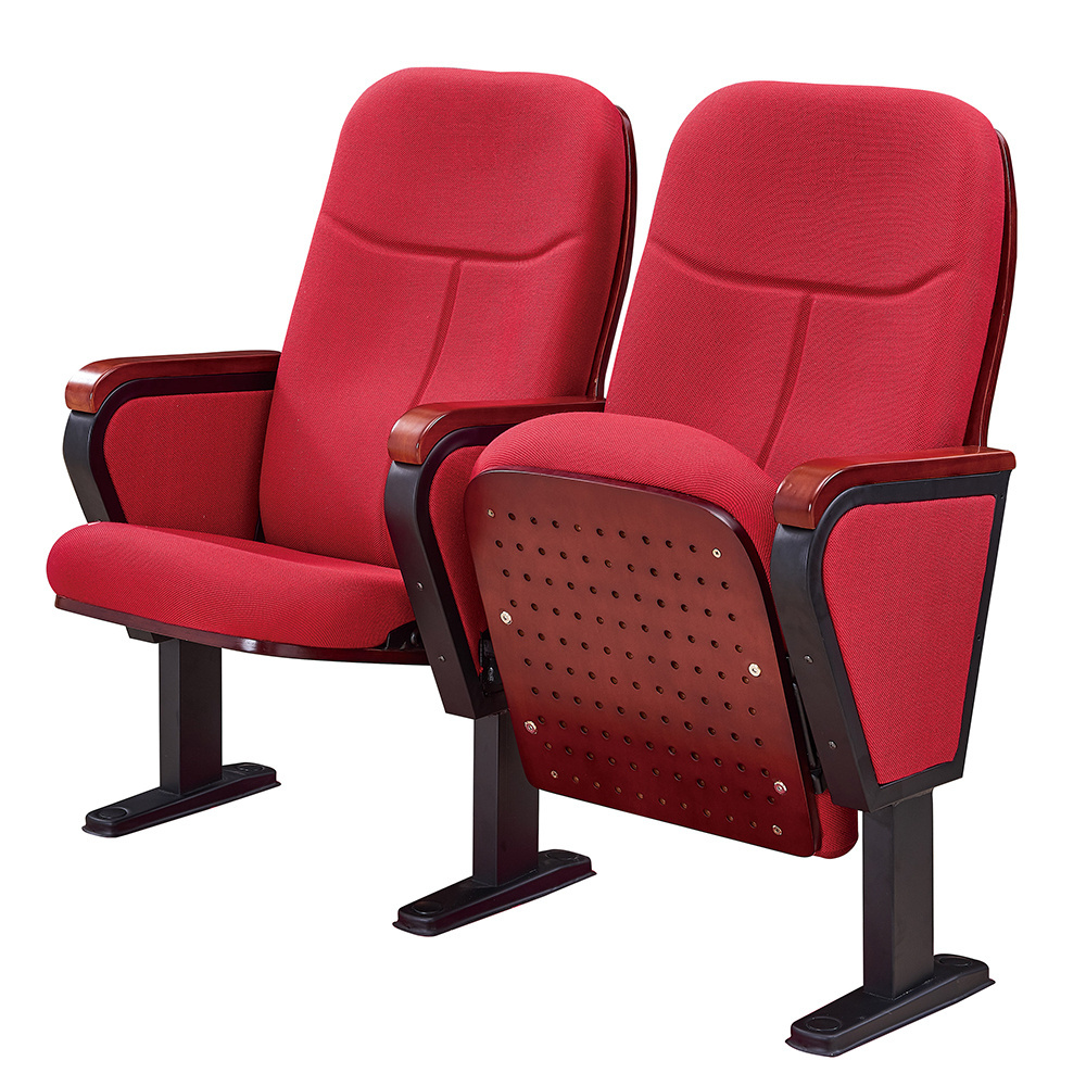 Wholesale Cheap Auditorium Church Chair Lecture Seat Cushion Recliner Chair Theater Seat VIP For Stadium