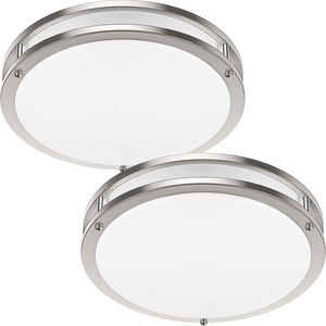 USA Canada Popular Hot-selling 12 inch 24W 5CCT Selectable Double Ring Flush Mount LED Ceiling Lights