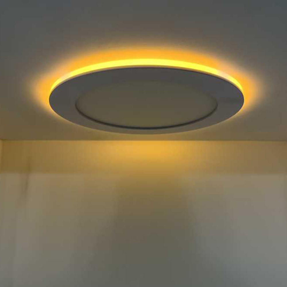 Wholesale 9W 12W ETL 5CCT Dimmable Round Ultra Slim Recessed Mount Led Ceiling Light with Night Light