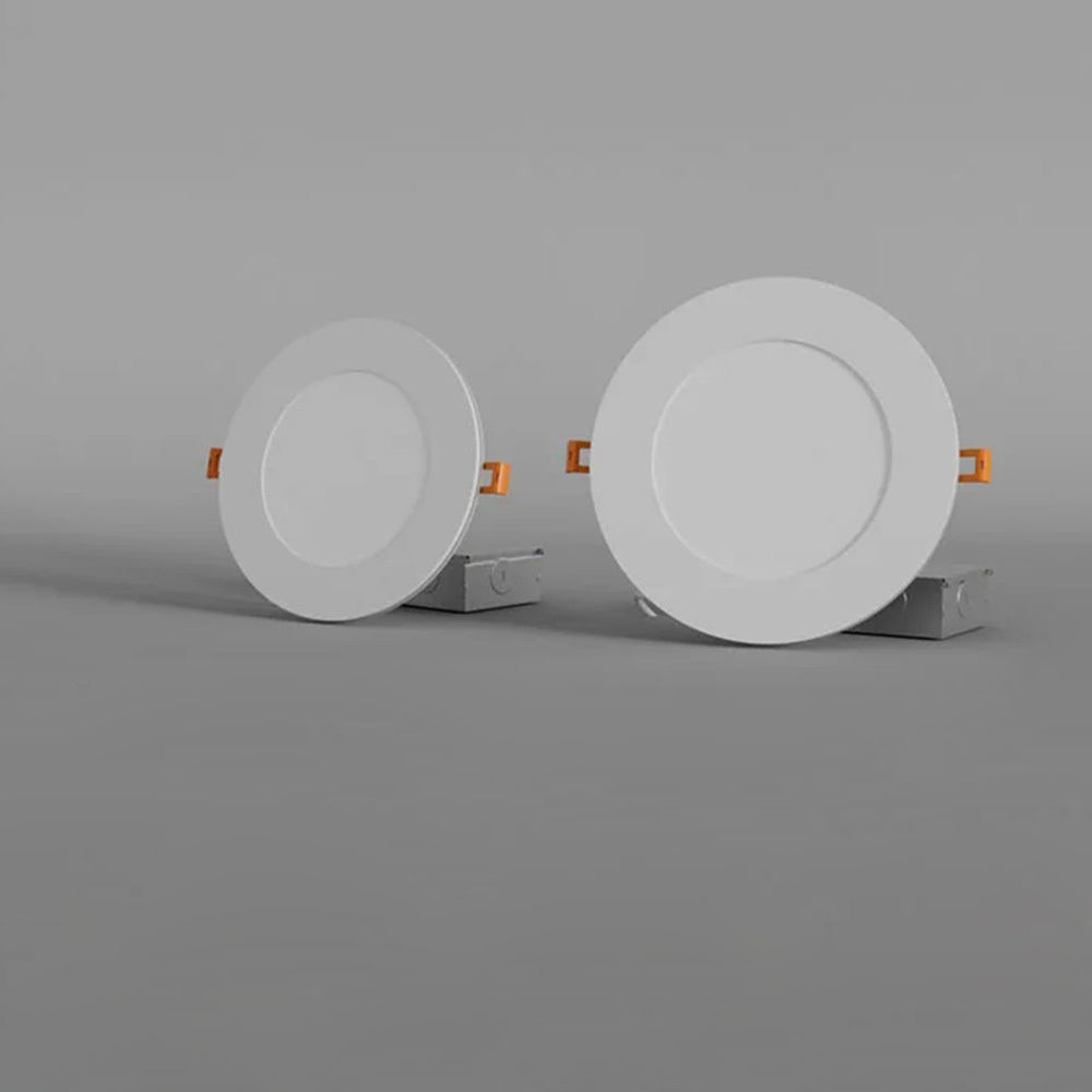 4 inch 6 inch 5cct dimmable panel lamp recessed downlight with small night light led panel light