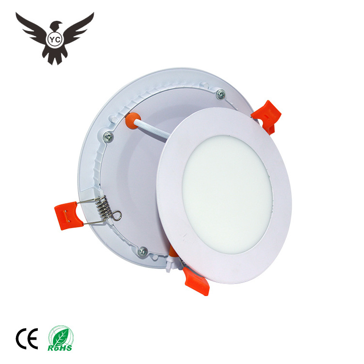 Wholesale Led Panel Light Smd Round Ceiling Panel Light 80 ABS Living Room Modern 6W 9W 12W 18W 24W SMD2835 3 Years YC 680nm Led