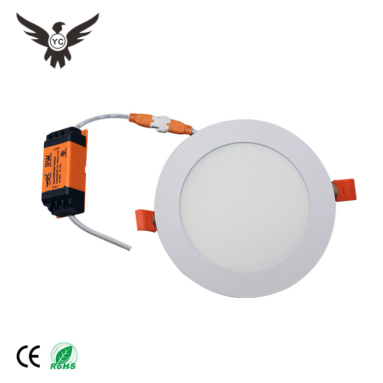 Wholesale Led Panel Light Smd Round Ceiling Panel Light 80 ABS Living Room Modern 6W 9W 12W 18W 24W SMD2835 3 Years YC 680nm Led