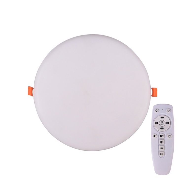 Hot sale 9W 18W 24W 36W round adjustable recessed mounted SMD modern ceiling panel light fixtures led ceiling light