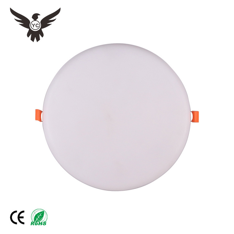 Hot sale 9W 18W 24W 36W round adjustable recessed mounted SMD modern ceiling panel light fixtures led ceiling light