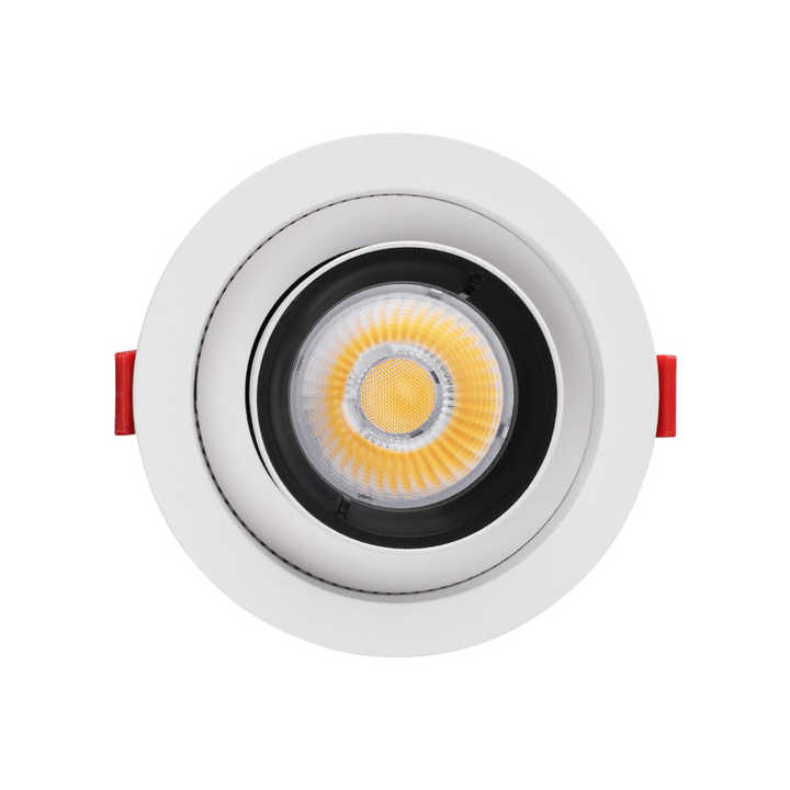 High quality Cob Embedded Ceiling Recessed adjustable beam angle Retrofit Down Light Projector Downlight