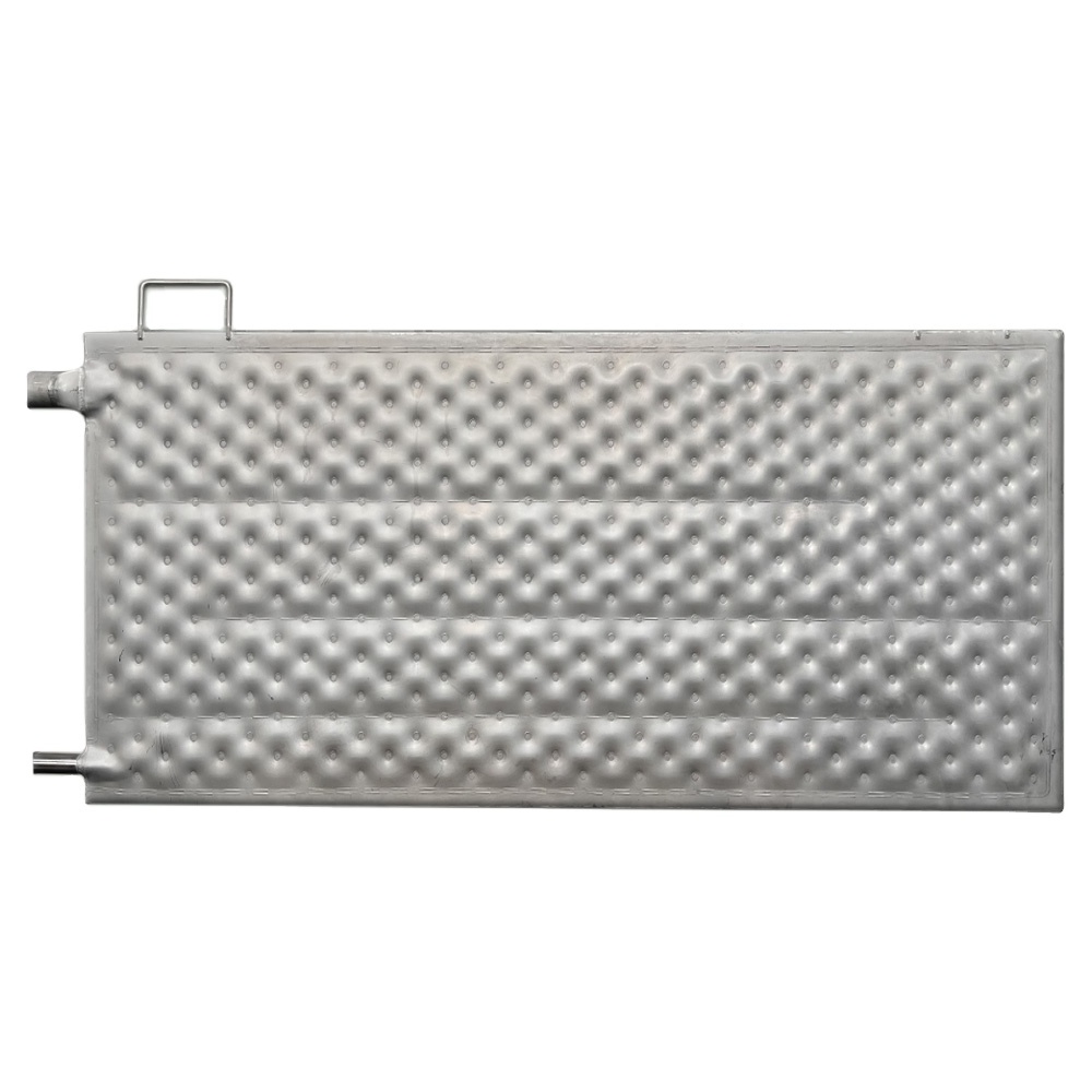 Custom Laser Welding Stainless Steel Pillow Plate Heat Exchanger For Milk Food And Beverage