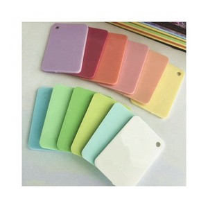 Hot Sale plastic coral candy rainbow colour sheets acrylic supplier 3mm pastel color acrylic sheets for laser cutting