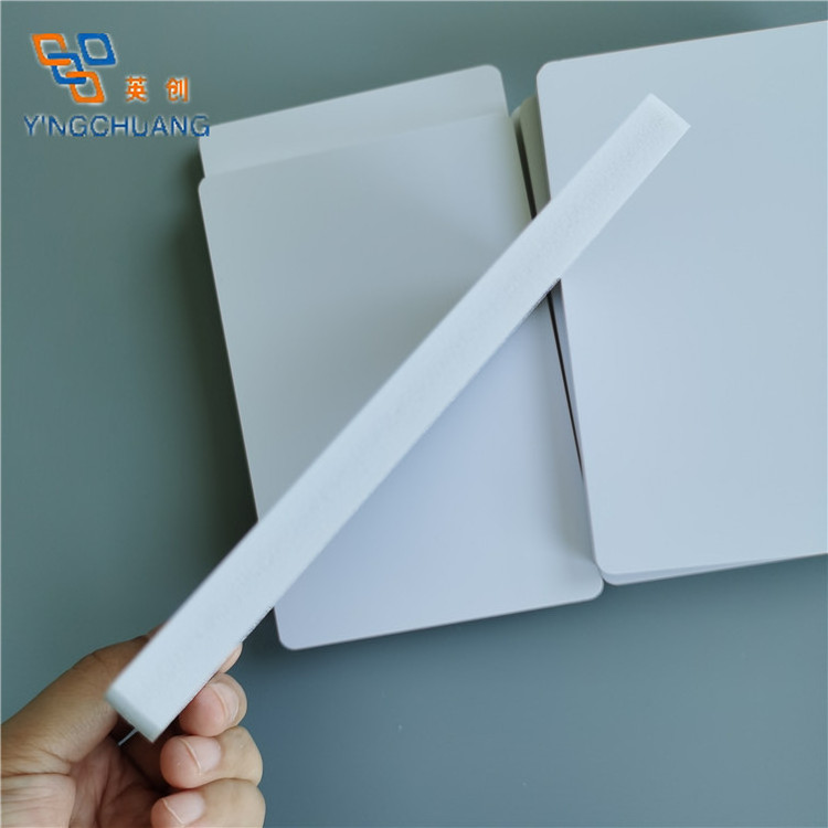 Yingchuang High and Low Density Plastic Sheet Trim board White Lightweight PVC Foam Board